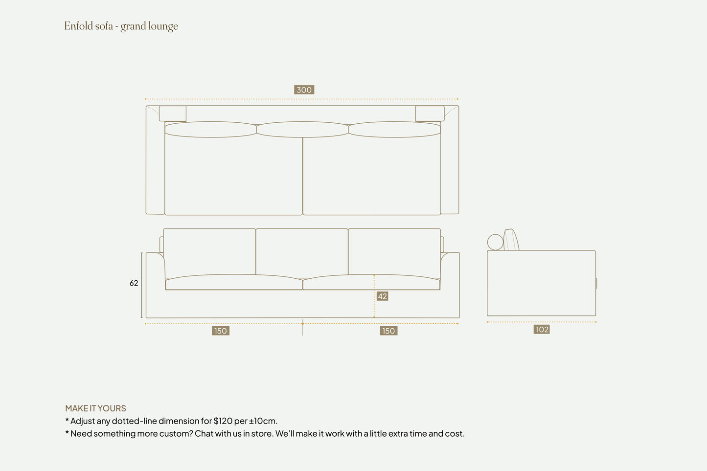 Enfold sofa