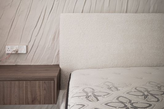 A Furry White Bed Sounds Like Maintenance Trouble. Here's How Our Client Made It Work.