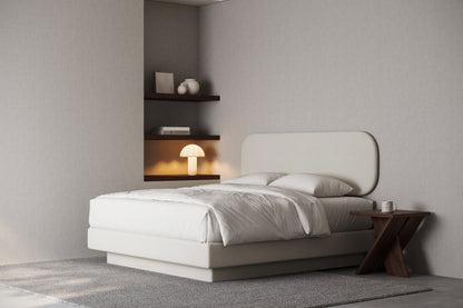 Above bed