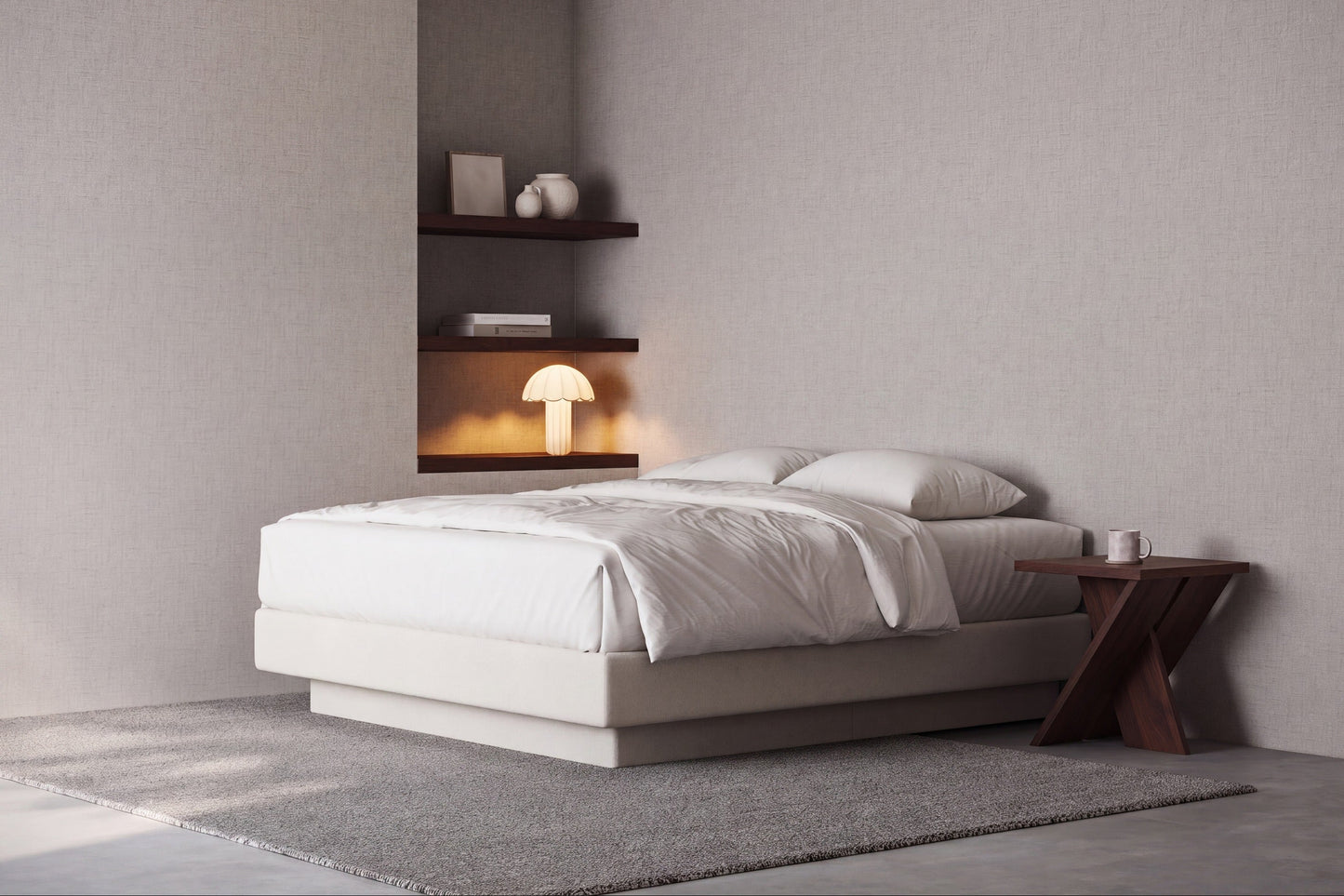 Above bed base