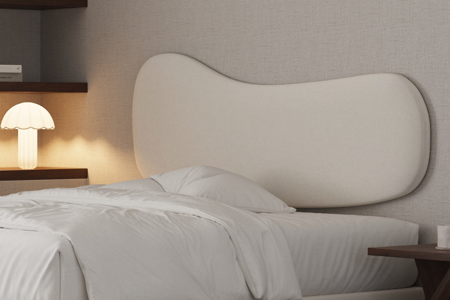 Clouds Above wall hung headboard