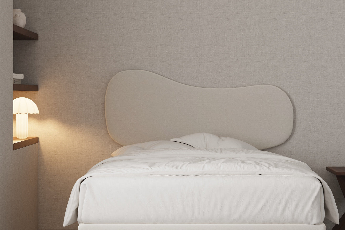 Clouds Above wall hung headboard