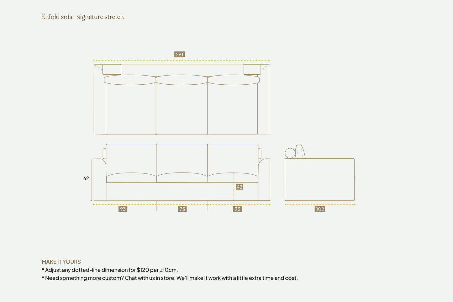 Enfold sofa