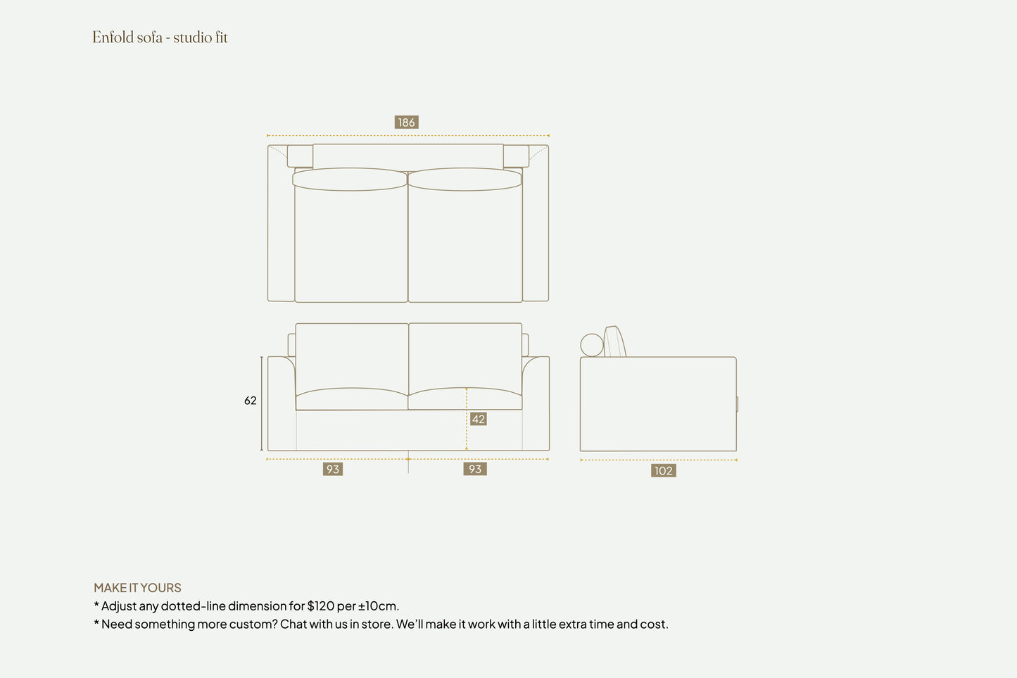 Enfold sofa