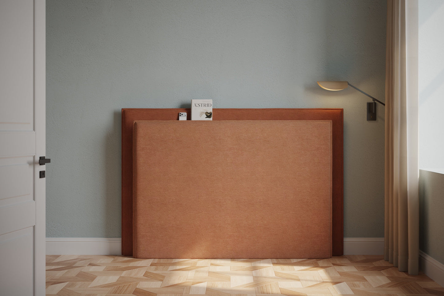 Folio headboard