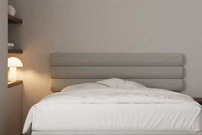 Layers Above wall hung headboard