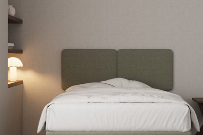 Pair Above wall hung headboard