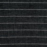 Woven Pinstripe - Onyx